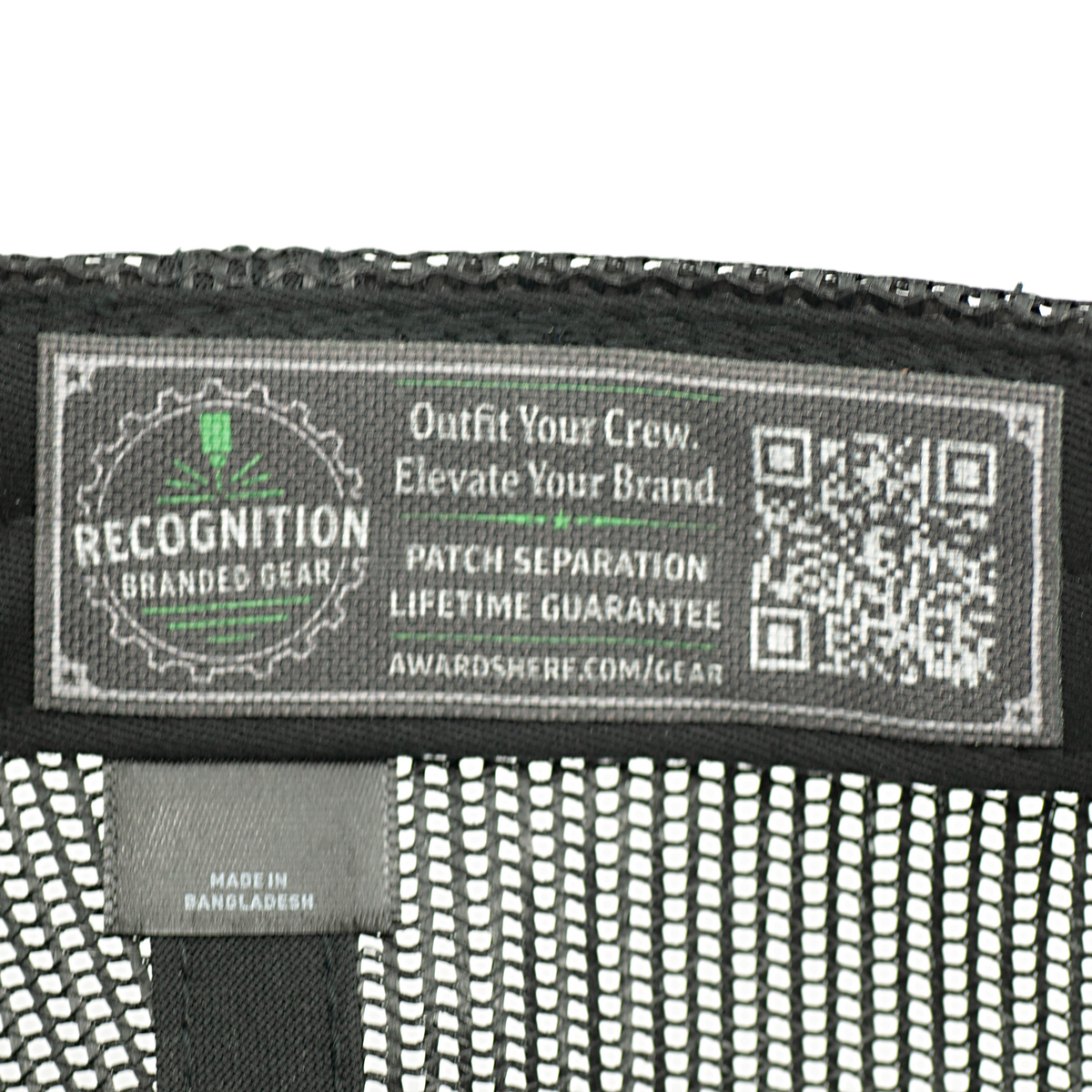 RecognitionTags - Custom Interior Hat Branding Tags